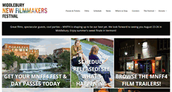 Desktop Screenshot of middfilmfest.org